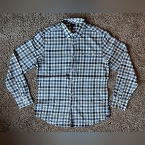 Good Man Brand Button Down Flannel Checkered Shirt Medium NWOT